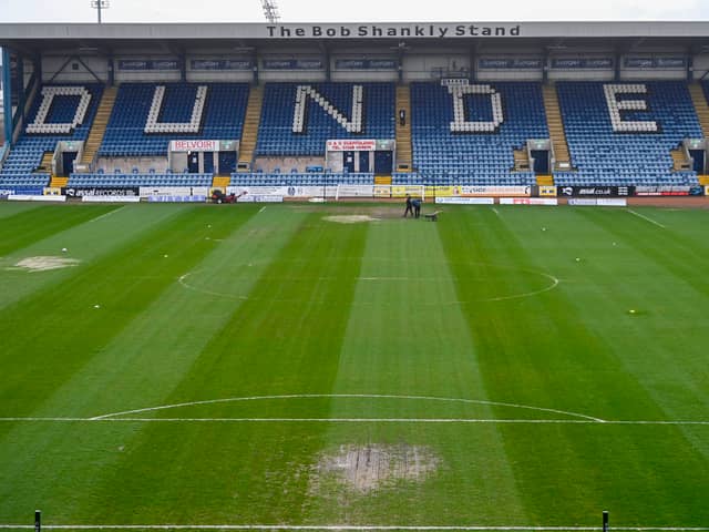 The Dundee vs Rangers clash was put to a pitch inspection.