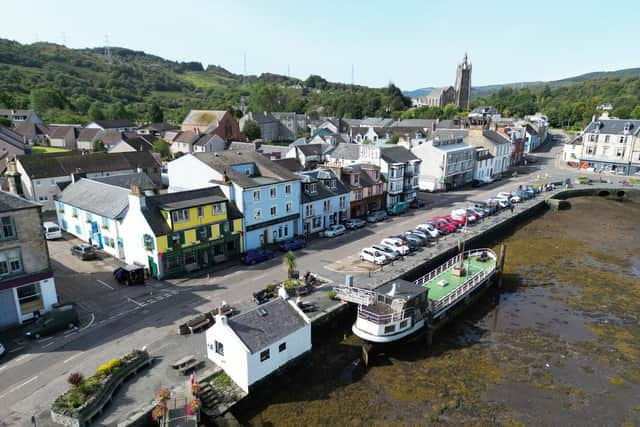 The Corner House in Tarbert has been listed for £350k