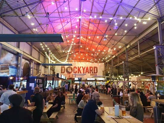 Two Glasgow food markets have been named amongst the best in the UK - including Dockyard Social