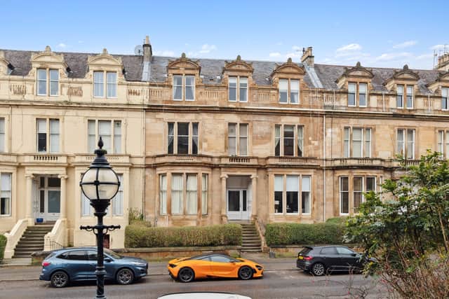 Hyndland Road was the third most expensive street in Scotland in 2024, according to Rightmove