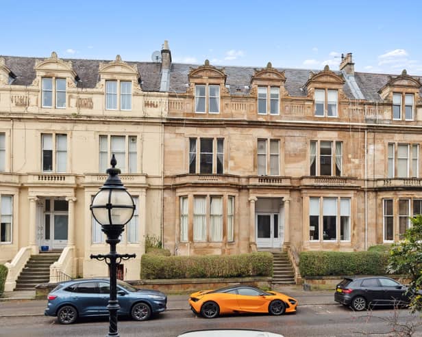 Hyndland Road was the third most expensive street in Scotland in 2024, according to Rightmove