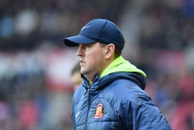 Sunderland’s interim head coach Mike Dodds