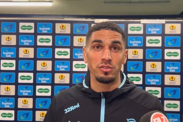 Rangers defender Leon Balogun was picked ahead of Connor Goldson to start and admits it took him by surprise.