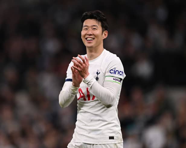 The South Korean star is now at Tottenham