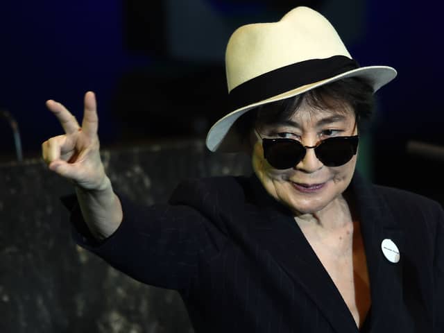 Glasgow Women’s Library has announced Peace Arbour, an indoor and outdoor exhibition of work by Yoko Ono and Reiko Goto Collins as part of Glasgow International Festival of Visual Art 2024