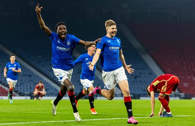 Nsio Rangers Rangers 2 Aberdeen 1: Player ratings as Ibrox youngsters clinch ...