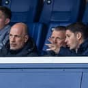 Rangers first-team manager Philippe Clement watches on during the Scottish Youth Cup final at Hampden Park