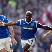 Sone Aluko, once of Rangers, is one of several ex Glasgow stars aiming to be a Premier League player next season (Pic: Getty)