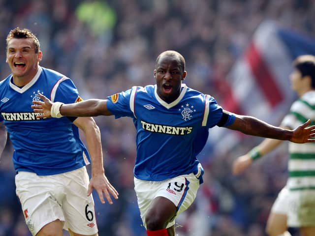 Sone Aluko, once of Rangers, is one of several ex Glasgow stars aiming to be a Premier League player next season (Pic: Getty)