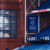A general view of Ibrox stadium
