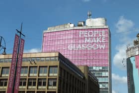 Plans have been halted to transform the distinctive ‘People Make Glasgow’ building in the city centre 