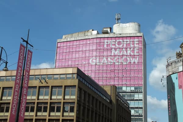 Plans have been halted to transform the distinctive ‘People Make Glasgow’ building in the city centre 