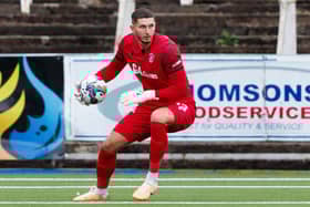 The goalkeeper is fighting to be Motherwell’s number one