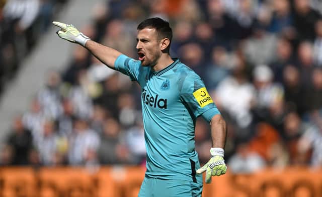 Newcastle United goalkeeper Martin Dubravka