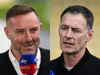 Celtic idol Chris Sutton trolls Rangers legend over trophy count as he makes cheeky 'give it a year' jibe