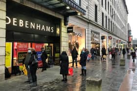 The Next store will open in the former Topshop unit in the building that used to be Debenham's
