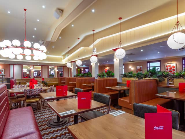 The new look for Di Maggios in East Kilbride thanks to a £1m renovation.