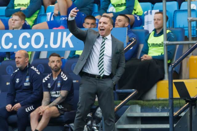 Rodgers was roaring on his Celtic charges, even at 3-0 up and with the game done.