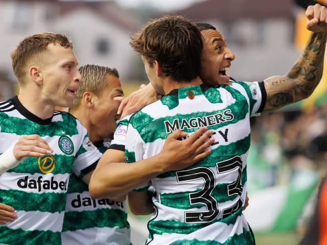 Idah got the party started with the first Celtic goal