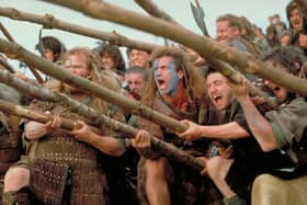 Many Glaswegians appeared in the film Braveheart 