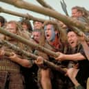 Many Glaswegians appeared in the film Braveheart 