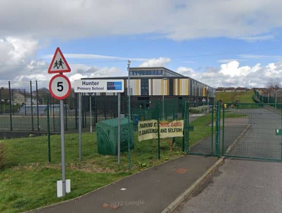 Hunter Primary School in East Kilbride was named amongst some of the best performing primary schools in South Lanarkshire. 