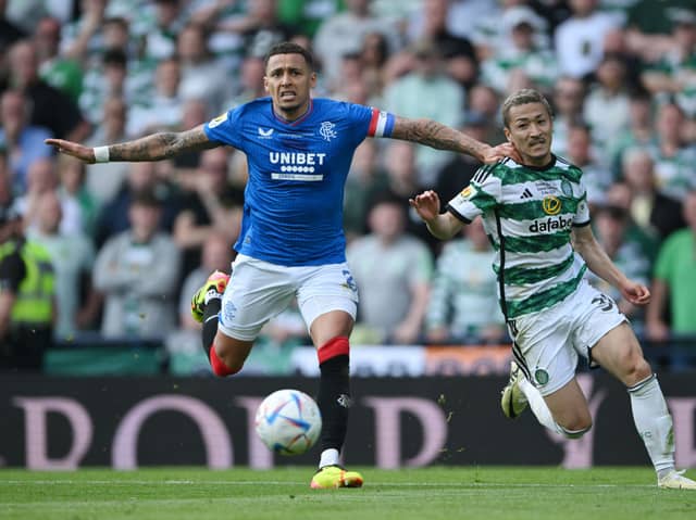 Celtic and Rangers faced off against each other at Hampden.
