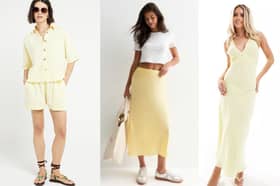 Buttermilk yellow: Why is it trending and how can you incorporate the new season colour into your wardrobe? (H&M/New Look/ASOS)