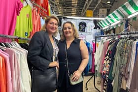 Faten Hameed, chair of the Scottish Iraqi Association, with Nasreen Aksi who runs clothes and jewellery store, Style Boutique