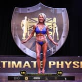 Linda Young, the 68-year-old body builder competing at the UK Ultimate Physique Scottish Open 2024.