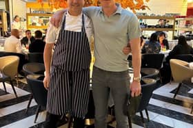 Manchester United and Scotland international Scott McTominay was spotted out and about in Glasgow’s city centre 