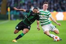 The defender has left Celtic for now