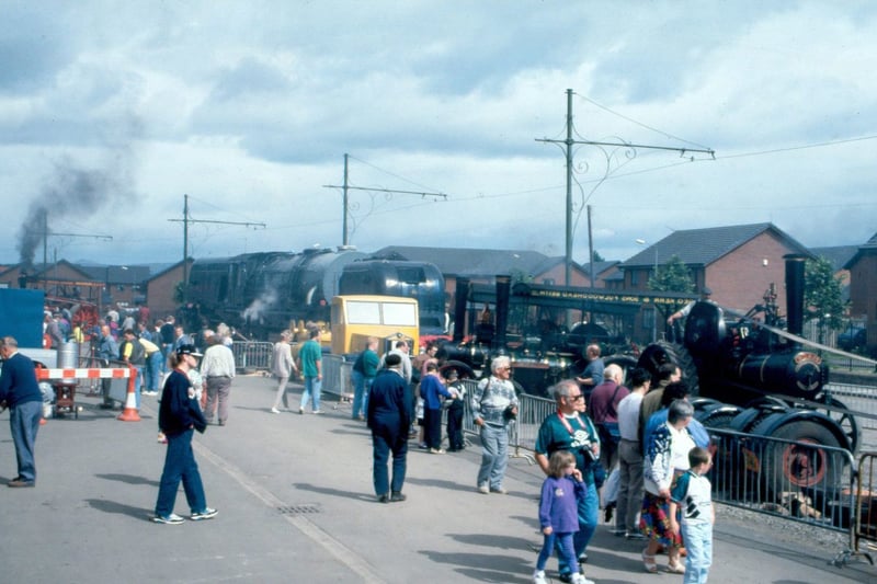 One of Summerlee Heritage Museum's famous summer steam fairs.