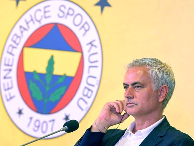 New coach of Turkish club Fenerbahce, Jose Mourinho 