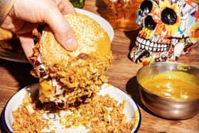 Expect massive burgers with huge dips at the new smokey trotters kitchen in Cambuslang