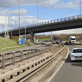 The M8 will close overnight at Junction 29