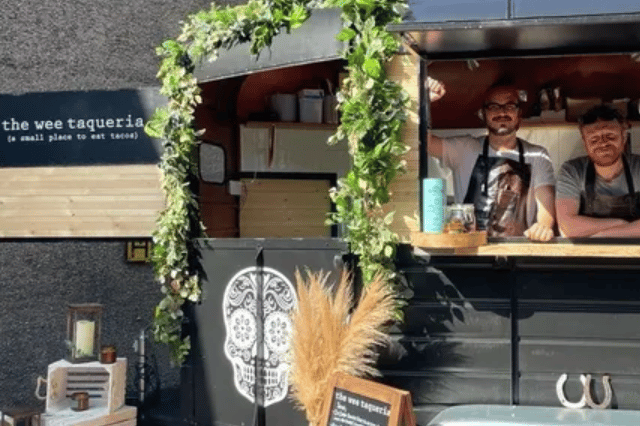 For those looking for a Mexican festival feast, The Wee Taqueria is serving up tacos bursting with flavour from their vintage horsebox.