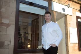 Head chef Gary Townsend outside his restaurant Elements in Bearsden