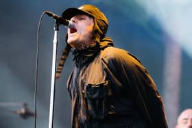 Liam Gallagher on the main stage