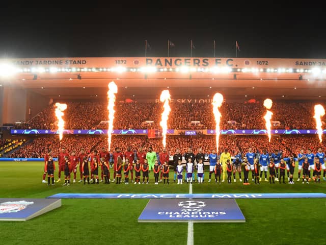 Will Champions League nights return for Rangers this season? Cr: Getty Images.