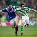 He played for Celtic during the 90s