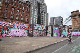 Legal graffiti wall