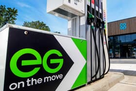The new service station opens soon