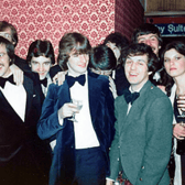 The School of Medicine, Dentistry, and Nursing at a ball in 1980