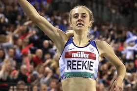 26-year-old Jemma Reekie runs the woman's 800m at the Paris Olympics 2024