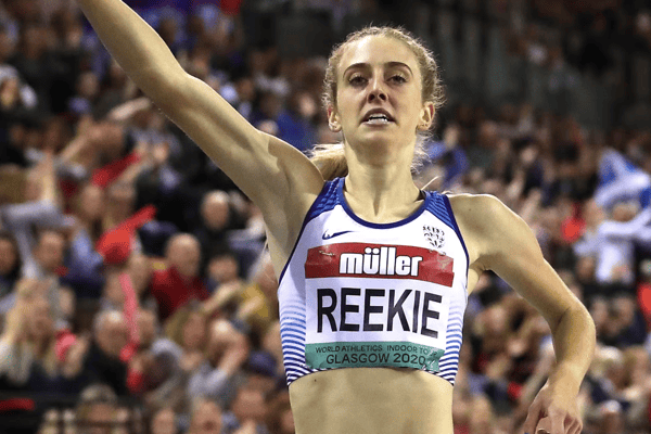 26-year-old Jemma Reekie runs the woman's 800m at the Paris Olympics 2024