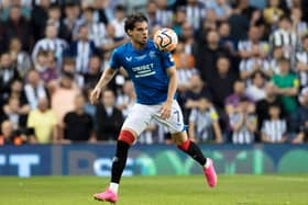 Ianis Hagi in action for Rangers 