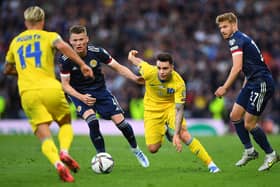 Ukraine's midfielder Mykola Shaparenko 