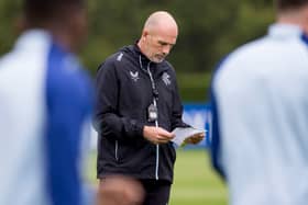 Philippe Clement ponders tactics ahead of the Hampden showdown.