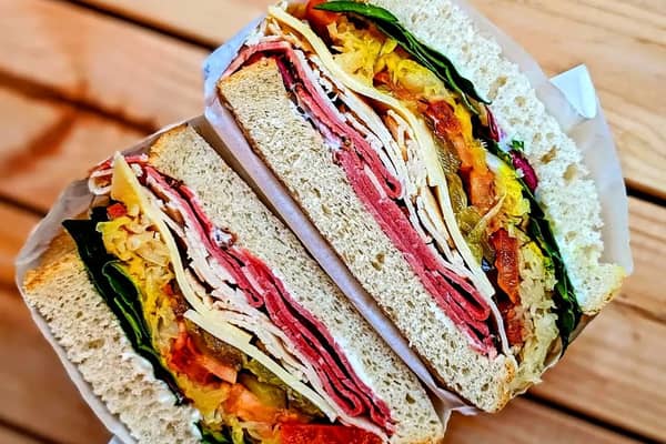 You can't go wrong with any sandwich at Piece, many folks swear by the Dirty Fat Boy, but for my money, the best item on the menu is the New York Deli / Reuben sandwich.